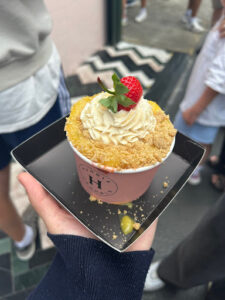 A photo of a dessert.